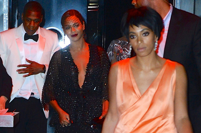 Beyonce and Jay-Z Party with Solange at Met Gala After Party Beyonce and Jay-Z Party with Solange at Met Gala After Party